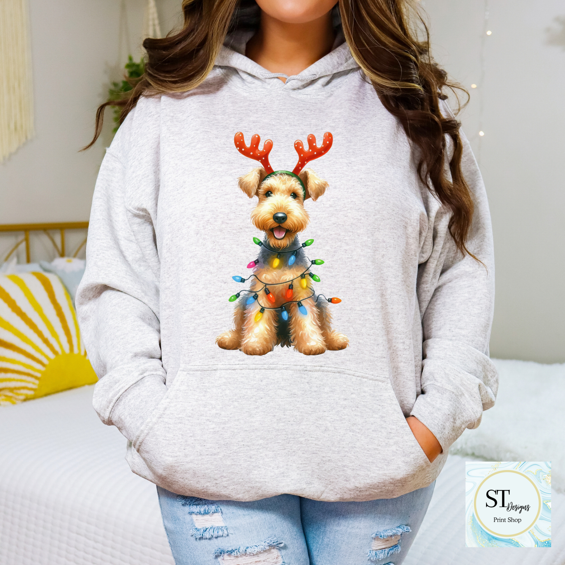 Airedale Terrier Christmas