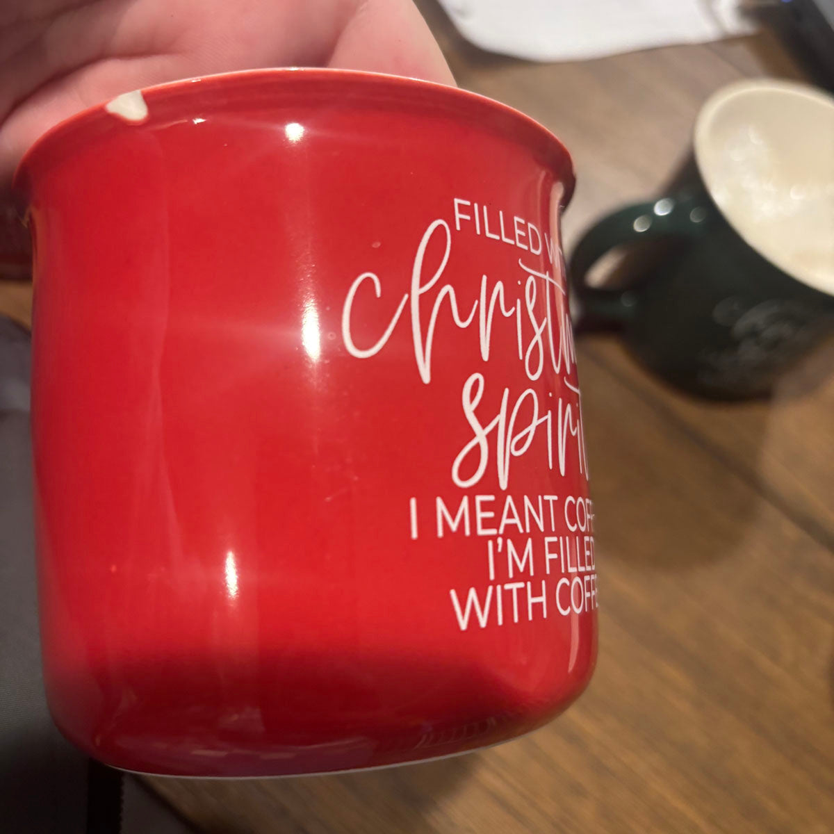 IMPERFECT Christmas Mugs