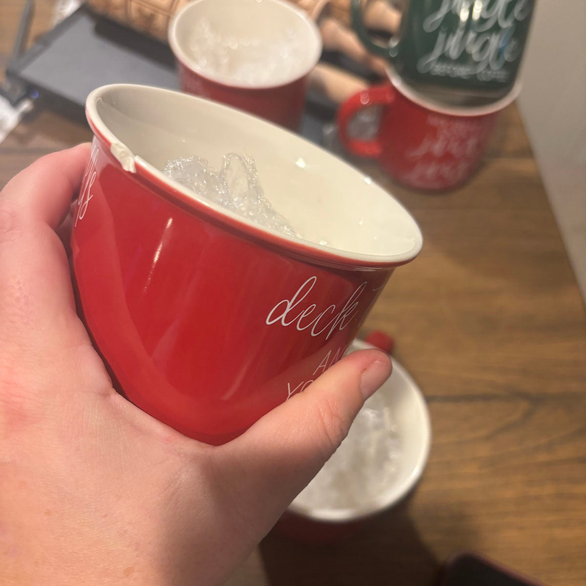 IMPERFECT Christmas Mugs