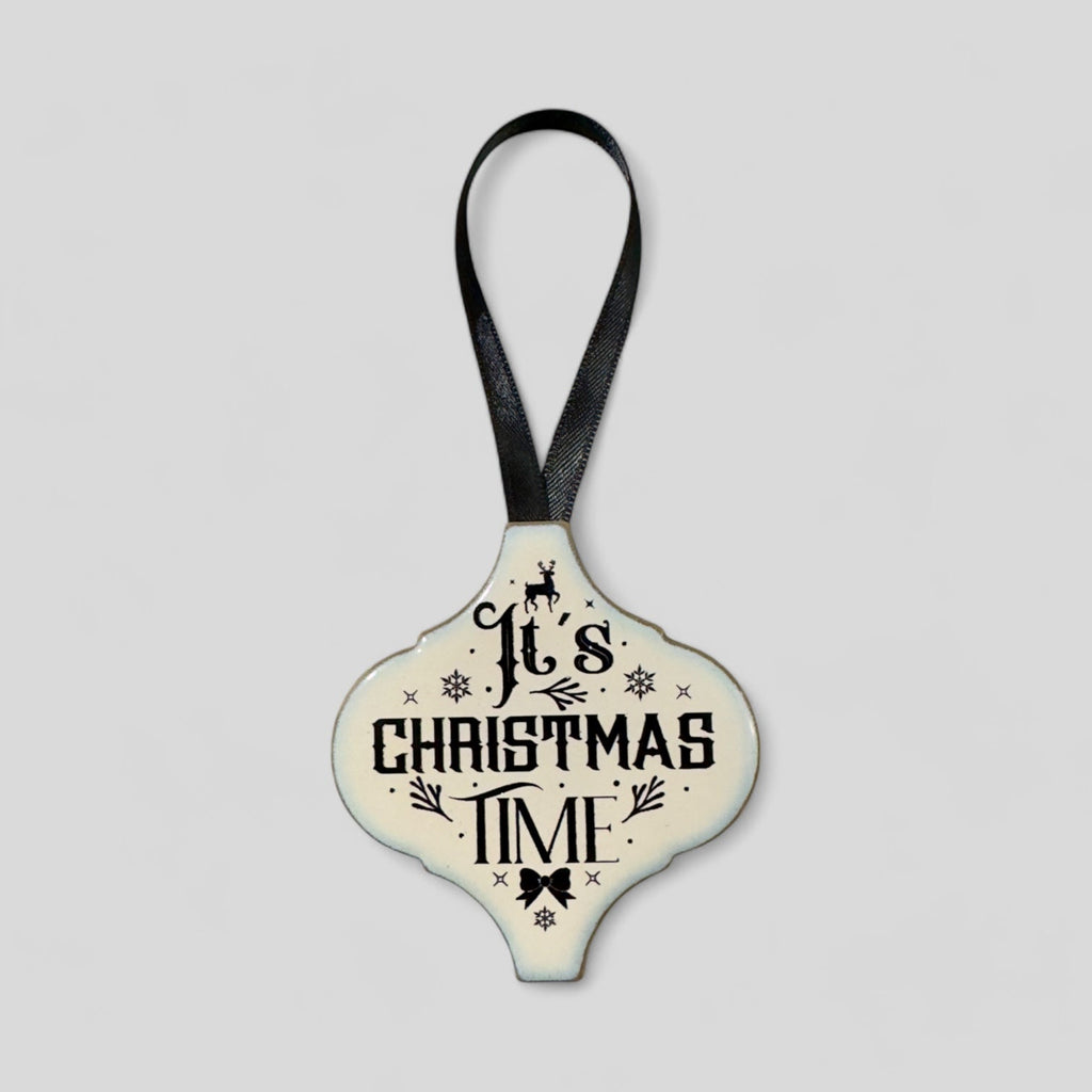 Arabesque Christmas Ornament - It's Christmas Time