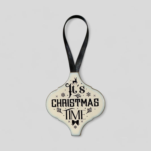 Arabesque Christmas Ornament - It's Christmas Time