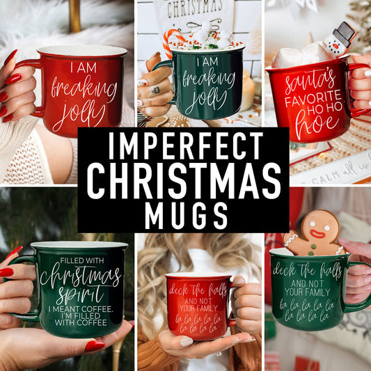 IMPERFECT Christmas Mugs